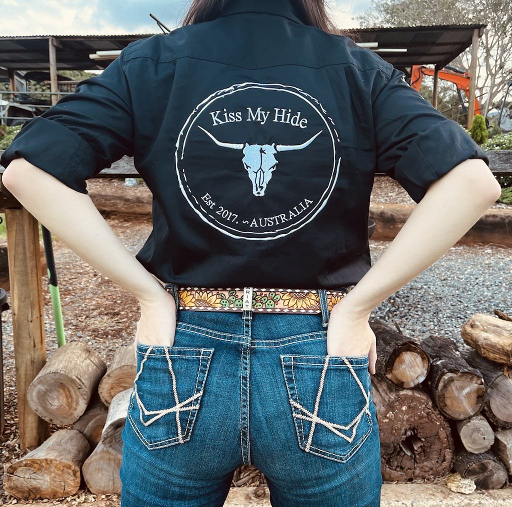 Men's Half Button Work Shirt