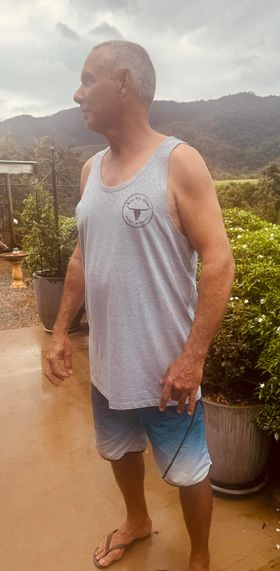 Men's Grey Marle Singlet