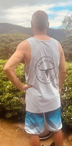 Men's Grey Marle Singlet