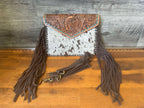 Luci Hand Tooled Leather Cowhide Bag