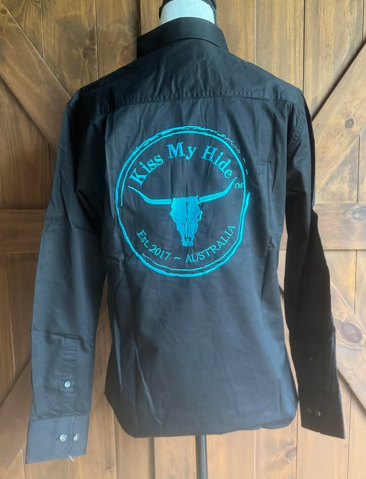 Women's Half Button Work Shirt