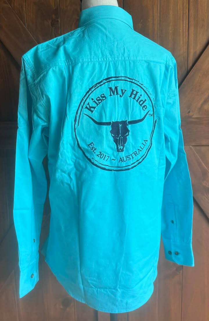 Women's Half Button Work Shirt