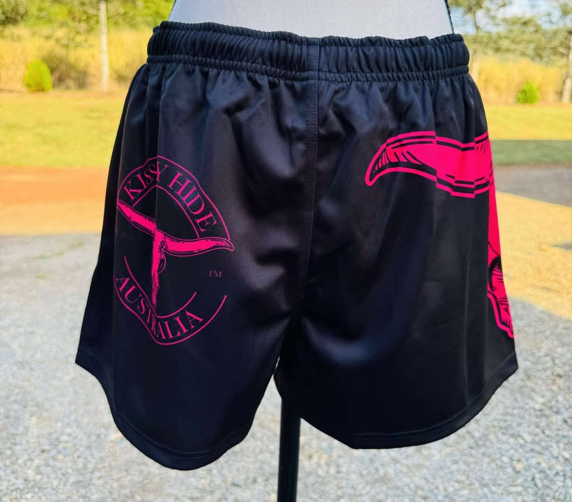 Kids"Pink Bull" Edition Rugby Shorts