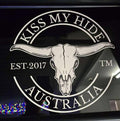 New Logo White Sticker Decal