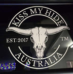 New Logo White Sticker Decal