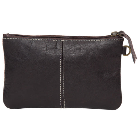 Peta Cowhide Clutch