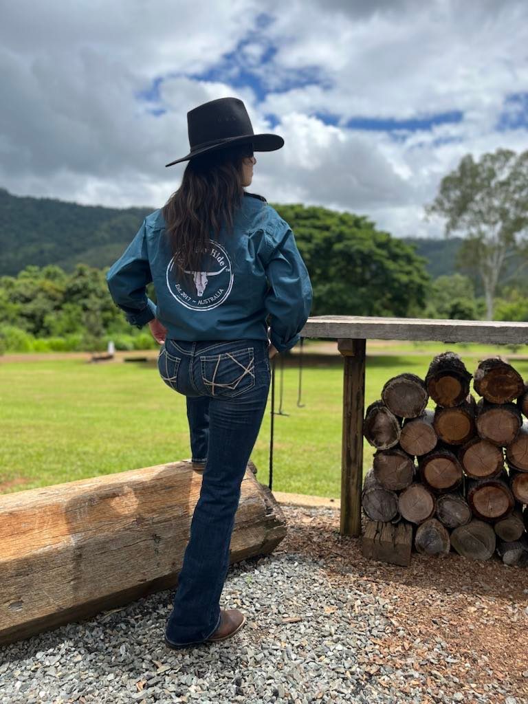 Men's Half Button Work Shirt