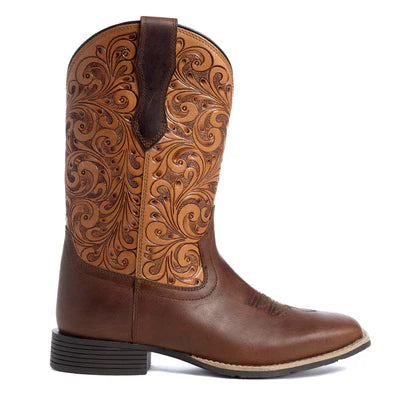 Camilita Hand Tooled Boots
